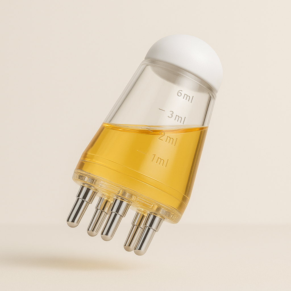 Peigne des Essences – Applicateur d’Huile Précis & Massant